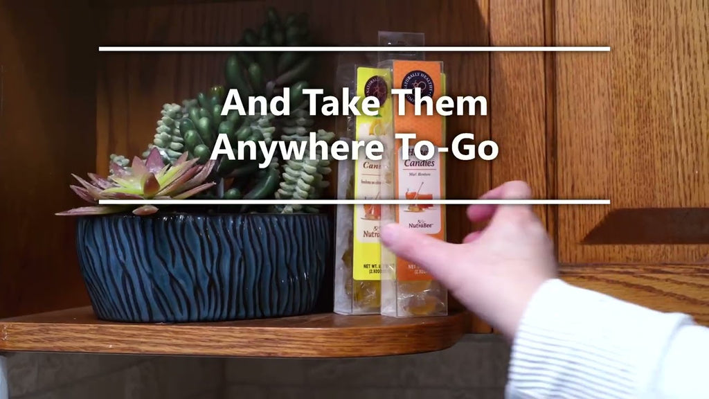 NutraBee Honey Candies: A Healthy On-The-Go Treat