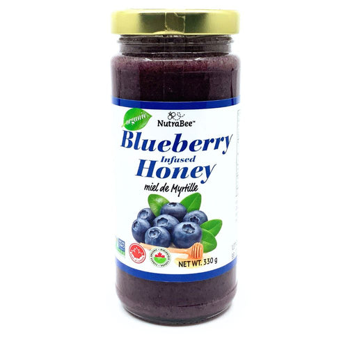 Organic Blueberry Infused Honey