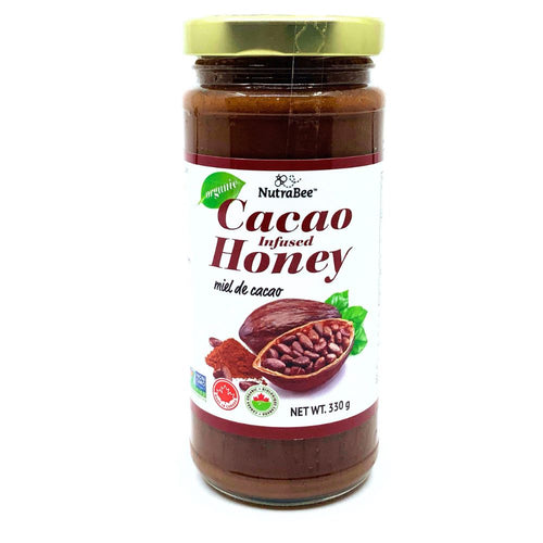 Organic Cacao Infused Honey