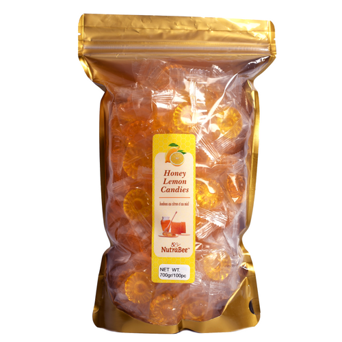 Honey Lemon Drop Candy - 100 pcs. Bag