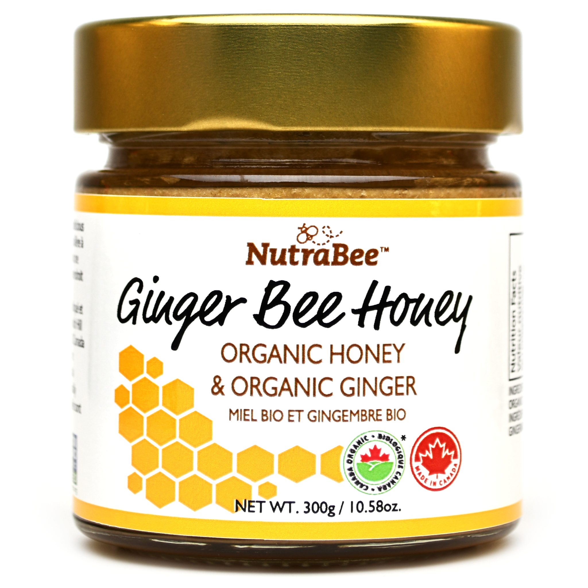Organic Honey and Organic Ginger NutraBee